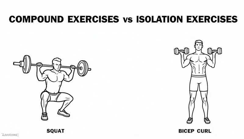 discover the key differences between compound and isolation exercises, their benefits, and how to incorporate them into your workout for optimal results.